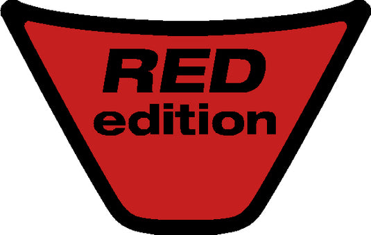 Fiesta Mk7.5 Steering Wheel Lower Gel Badge - Red Edition