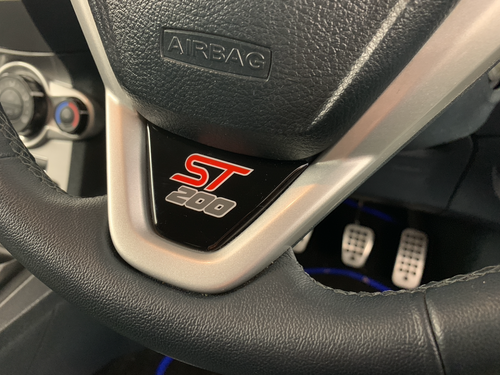 Fiesta Mk7.5 Steering Wheel Lower Gel Badge - ST200