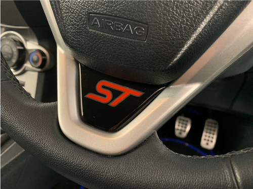Fiesta Mk7.5 Steering Wheel Lower Gel Badge - ST