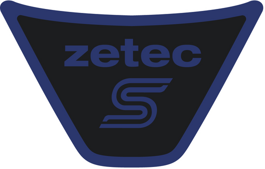 Fiesta Mk7 Mk7.5 Steering Wheel Lower Gel Badge - Zetec S Logo