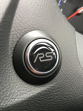 RS Start Button Gel Badge - 20mm