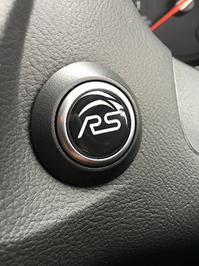 RS Start Button Gel Badge - 20mm