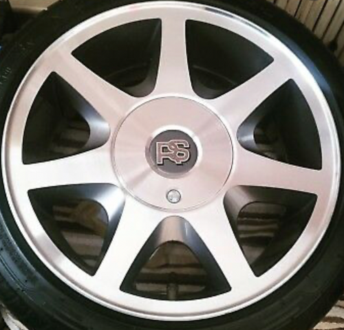 Ford RS Diamond Cut Wheel Centre Gel Badges