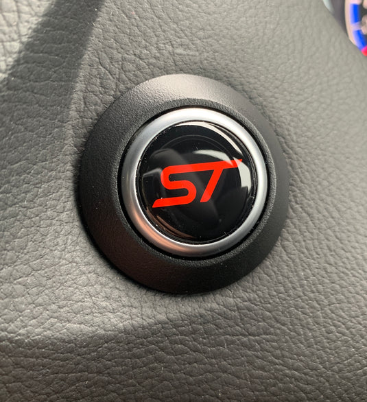 ST Start Button Gel Badge - 20mm