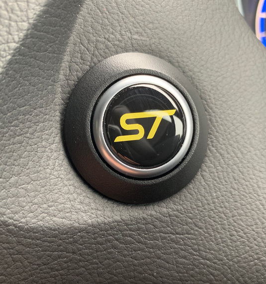 ST Start Button Gel Badge - 20mm