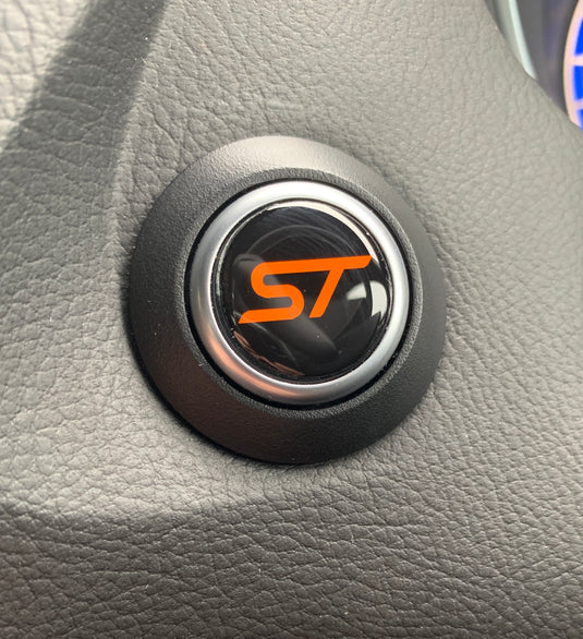 ST Start Button Gel Badge - 20mm