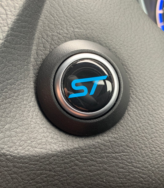 ST Start Button Gel Badge - 20mm