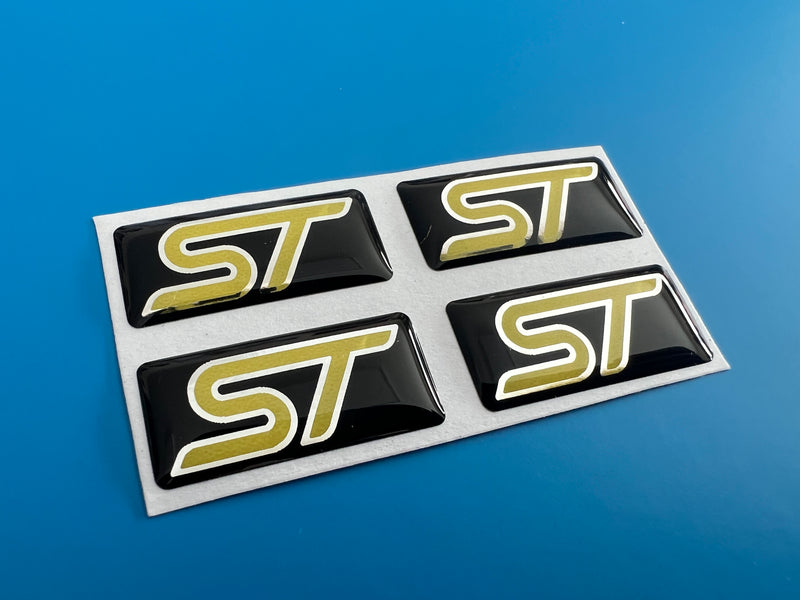 Load image into Gallery viewer, Focus Mk2 ST Wheel Oblong Badges - to suit original RS 19&quot; wheels
