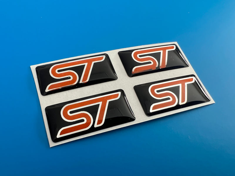 Load image into Gallery viewer, Focus Mk2 ST Wheel Oblong Badges - to suit original RS 19&quot; wheels
