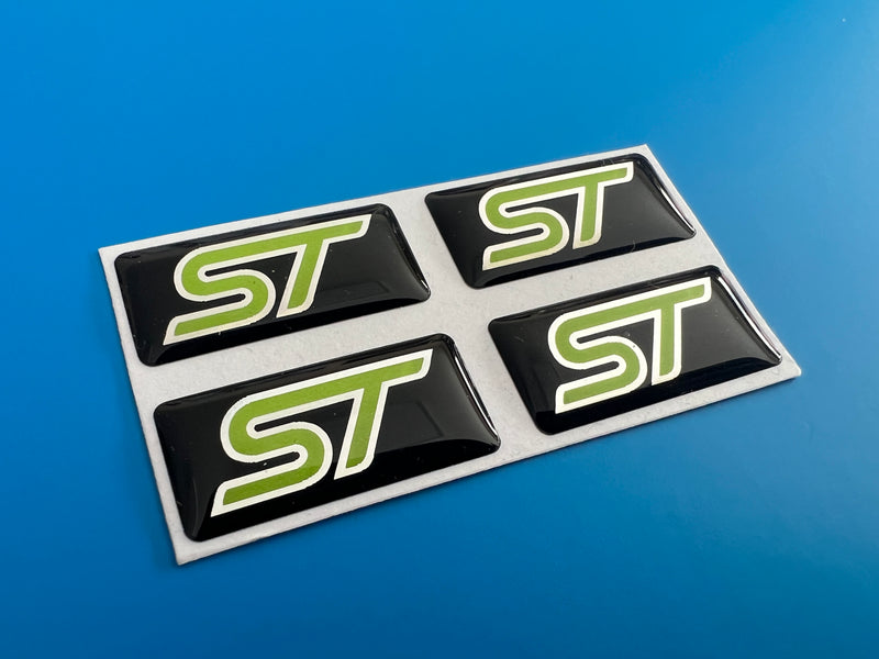 Load image into Gallery viewer, Focus Mk2 ST Wheel Oblong Badges - to suit original RS 19&quot; wheels
