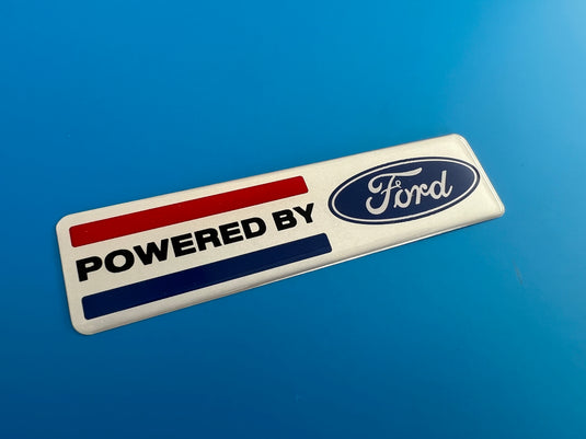 Powered by Ford Gel Badge