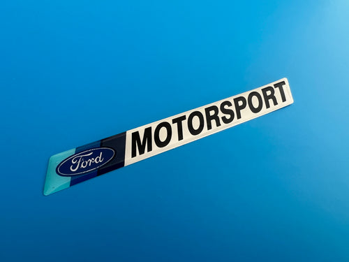 Ford Motorsport Gel Badge