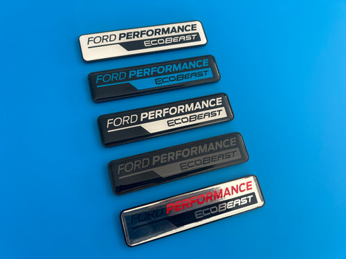 Ford Performance Ecobeast Badges