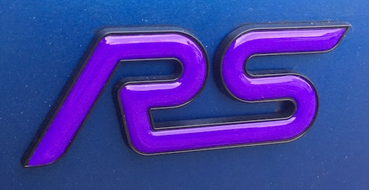 RS Replacement Black Badges with Gel Insert