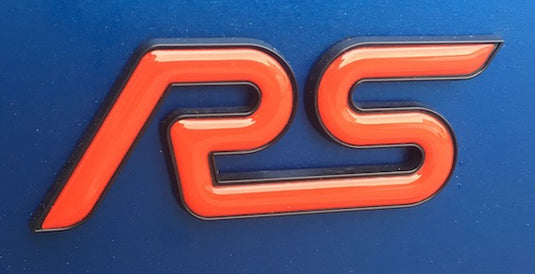 RS Replacement Black Badges with Gel Insert